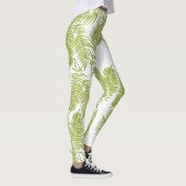 Feathery Fern auf Leggings (Rechts)