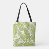Feathery Fern auf Tote Bag Tasche (Rückseite)
