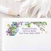 Feathery Floral mit Gold (Insitu)