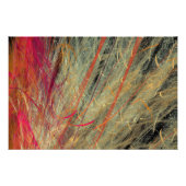 Feathery Fraktal Poster (Vorderseite)