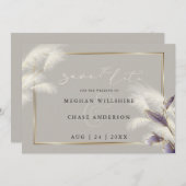 Feathery Pampas Grass Amethyst Anthurium (Vorne/Hinten)