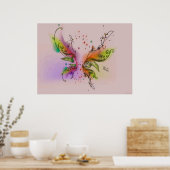 Features Artwork von BoZo Poster (Küche)