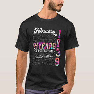Februar 1939 84 Jahre alt 84. Geburtstag T-Shirt