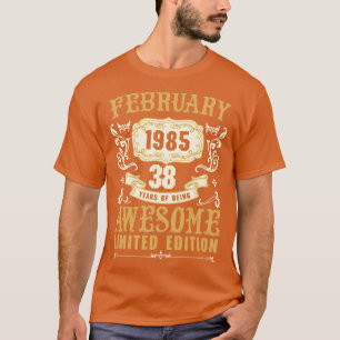 Februar 1985 38 Jahre Phantastisches limitiertes E T-Shirt