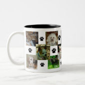 FEBRUAR 2009 HUNDE ZWEIFARBIGE TASSE (Links)