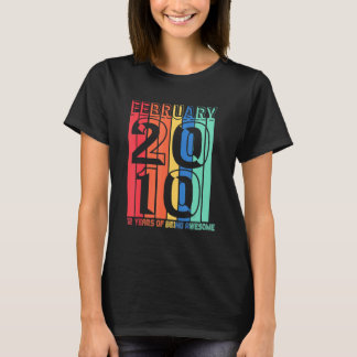 Februar 2010 12 Jahre Phantastisch Vintag 12 T-Shirt