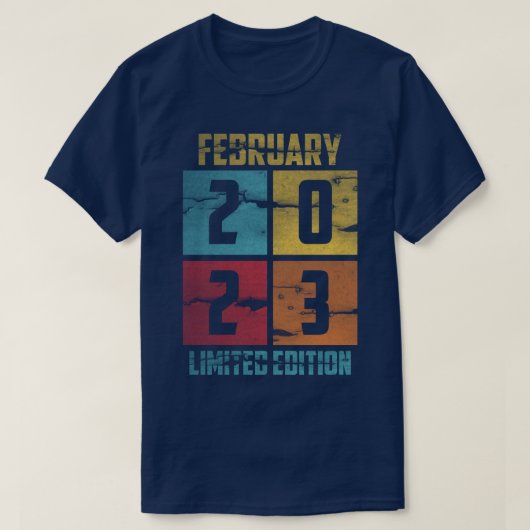 Februar 2023 Limited Edition T-Shirt (Design vorne)