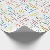 Februar, 26 Geburtstag Geschenkpapier (Ecke)