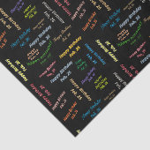 Februar, 26 Geburtstags-Gewehrpapier Seidenpapier (Ausschnitt)