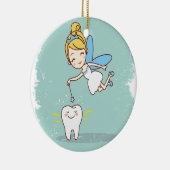 Februar achtundzwanzigster - Zahn-Fee-Tag Keramikornament (Rechts)