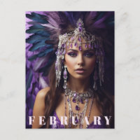 *~* FEBRUAR AP53 Geburtstag AMETHYST Boho