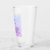 Februar Birthstone Amethyst Design Glas (Links)