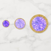 Februar Birthstone Amethyst Table Konfetti (Rückseiten)