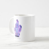 Februar Birthstone - Amethyst Tasse des (Vorderseite Links)