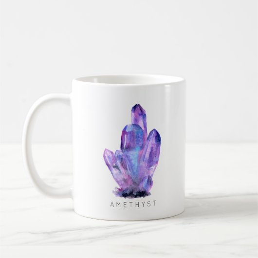 Februar Birthstone - Amethyst Tasse des (Links)
