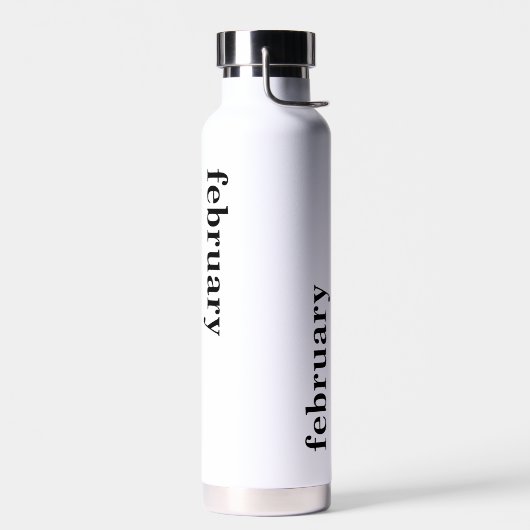 Februar Definition Geburtstag Trinkflasche (Links)