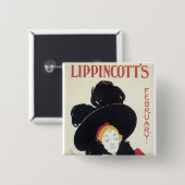 Februar des Lippincott Button (Vorne & Hinten)