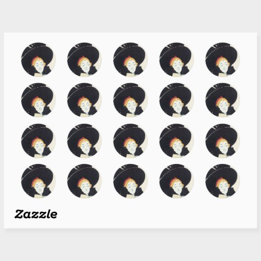 Februar des Lippincott Runder Aufkleber (Blatt)