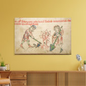 Februar: Feierlichkeiten Leinwanddruck (Insitu (Wohnzimmer))