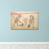 Februar: Feierlichkeiten Leinwanddruck (Insitu (Holzboden))