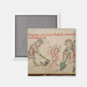 Februar: Feierlichkeiten Magnet (Vorderseite/Rückseite)