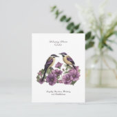 Februar Geburtsmonat Blume Personalisiert Geburtst (Stehend Vorderseite)