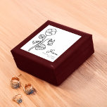 Februar Geburtsmonat Blume Violet Minimalistisch Erinnerungskiste<br><div class="desc">Feiern Sie einen Februar Geburtstag mit dieser eleganten,  personalisierten Geschenkboxen mit der Blume Veilchen! Es ist aus lackiertem Holz mit einem weichen Filzstil gefertigt und eignet sich hervorragend für die Lagerung von Schmuck und Halsbechern. Ein minimalistisches,  nachdenkliches Geschenk,  das jeder Sammlung Schönheit und Bedeutung verleiht.</div>