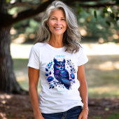 Februar Geburtsmonat Spirit Animal Owl T-Shirt