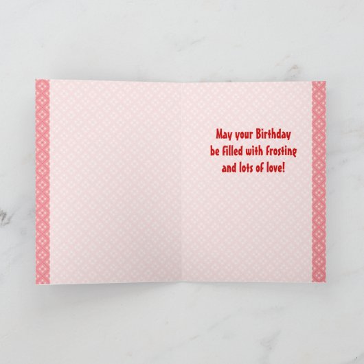 Februar-Geburtstags-Engel Karte (Innenseite)