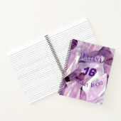 Februar Geburtstags-Individuelle Name Notizblock (Innenseite)