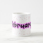 Februar Geburtstagsmonat Kaffeetasse Idee Geschenk (Mittel)