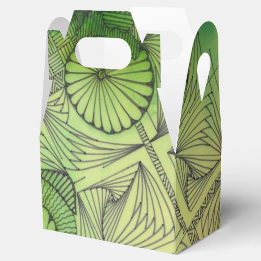 Februar Green Geschenkschachtel (Geöffnet)