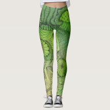 Februar Green Leggings