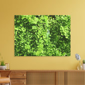 Februar Grüntöne Leinwanddruck (Insitu (Wohnzimmer))