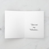 Februar Heart Feiertagskarte (Innenseite)