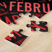 Februar Heart Puzzle (Seite)