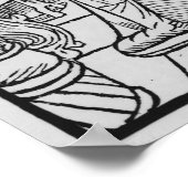 Februar, Innenbereich, Aquarius Poster (Ecke)