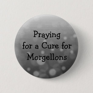 Februar ist der Morgellons-Aufklärungsmonat Button