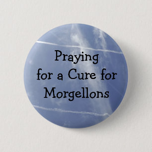 Februar ist der Morgellons-Aufklärungsmonat Button