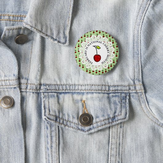 Februar ist der Nationalkirchmonat Button (Beispiel)
