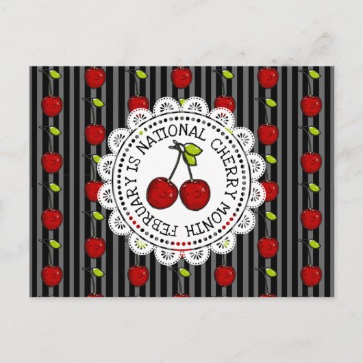 Februar ist die Postkarte für den nationalen Kirch (Vorderseite)