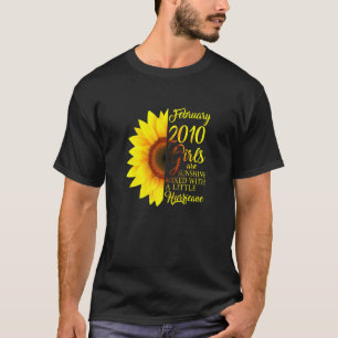 Februar Mädchen 2010 12. Geburtstag 12 Jahre alt T-Shirt