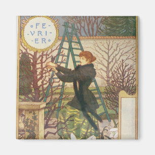 Februar Magnet