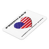 Februar Magnet (Linke Seite)