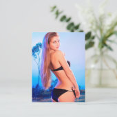 Februar-Modell des Monats Postkarte (Stehend Vorderseite)