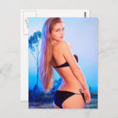 Februar-Modell des Monats Postkarte (Vorne/Hinten)