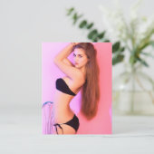 Februar-Modell des Monats Postkarte (Stehend Vorderseite)