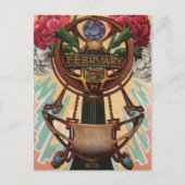 Februar - Pisces Postkarte (Vorderseite)