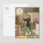 Februar Postkarte (Vorne/Hinten)