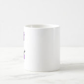 Februar Violet Blume Bandaid Kaffeetasse (Mittel)